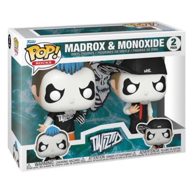 2 Figuren Pack - Twiztid - Madrox & Monoxide - Funko Pop! Rocks Vinyl Figur