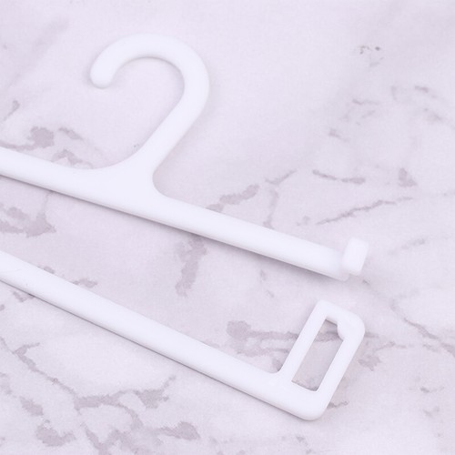 10Pcs/Lot Mini Hangers Dolls Accessories Doll Wardrobe Clothes Dollhouse Toy - Picture 7 of 12