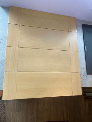 KÜCHE 4 SCHUBLADENFRONTEN BUCHE FARBE 3 X 600 X 184 + 1 X 600 X 158 LAGER DX884