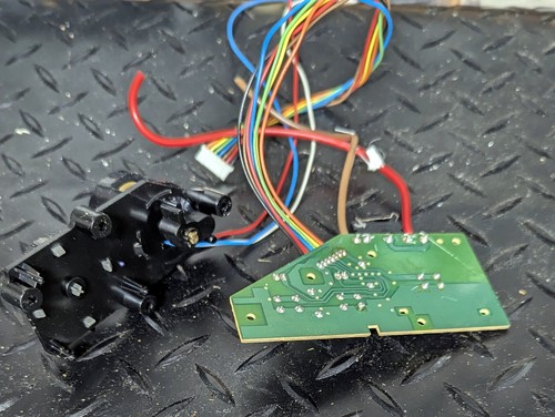 Power switch / board from Stanton STR8-80 turntable - Picture 2 of 2