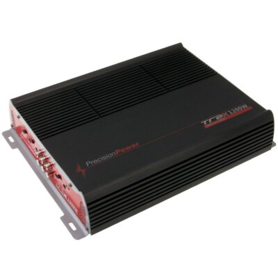 #ad PRECISION POWER PPI TRAX4.1200D 1200 WATT 4 CHANNEL FULL RANGE VOICE AMPLIFIER $79.98