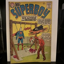 Superboy #92 (DC Comics October 1961) FN-