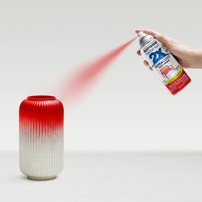 msco☆ RUST-OLEUM PAINTER'S TOUCH 2X ULTRA COVER GLOSS APPLE RED 12