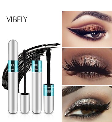 VIBELY  Silver Tube Mascara - Beautiful Eyelashes- 1 Brand New )