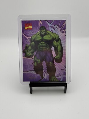 2024 Finding Unicorn Marvel Evolution Character Hulk #CC-2 Purple Holo