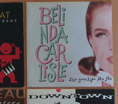 Belinda Carlisle # Live Your Life Be Free # Vinyl Single 7''