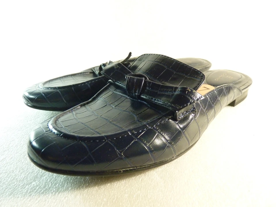 Bandolino Mujer Zapatos Sandalias Azul Oscuro MulaTalla 7 SKU 10957 Foto 2 de 4