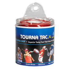 Tourna TAC Tennis Badminton XL Overgrip - 30 Pack - BLACK - Wet Feel