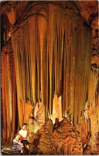Saracens Tent Rock Formtaion Luray Caverns Interior Virginia Chrome Postcard