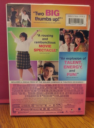 Hairspray (DVD, 2007, Full Frame) John Travolta preowned - Picture 2 of 5
