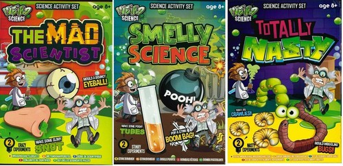 Set attività scientifiche strane chimica biologia kit esperimento fai da te educativo - Foto 1 di 7