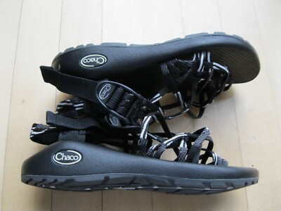 chako様 Chaco ZX/3 Classic Strappy Scatter Black/White Sandals