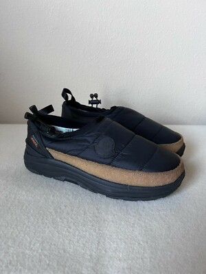 Suicoke 2 Moncler 1952 Pepper Slip On Sneakers Black Size 9 Men's Sneakers