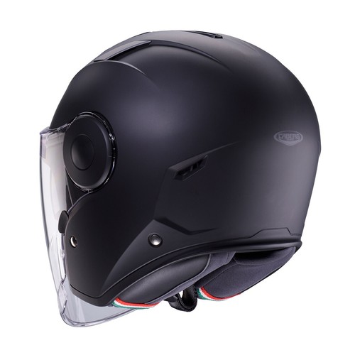 Casco Moto Scooter CABERG Jet Soho Ece 22-06 Doble Visera Negro Mate Talla L - Imagen 3 de 3