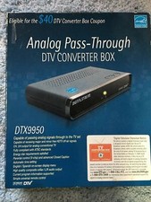 Analog Pass Through D Tv Converter Box Dxt9950 A426