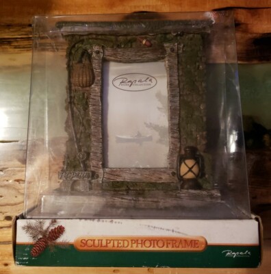 Cadre Photo Sculpté Rapala - Thème Pêche - Idéal Man Cave (Neuf Sous Blister)