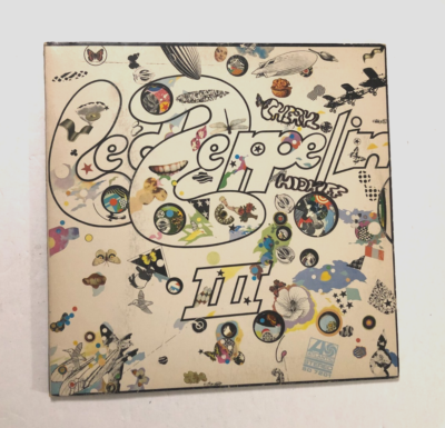 #ad Led Zeppelin III SD7201 Stereo Atlantic Records Vintage 1970 LP Vinyl NM a $151.32