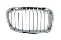 Blic 6502-07-0086994P Weiß-Chrom KüHlergrill Rechts FüR BMW 1 F20 F21 OE