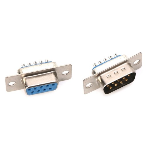 5Pairs DB9 Male and Female RS232 9 Pin Wire Solder Serial Port Plug Connectors - Afbeelding 4 van 8