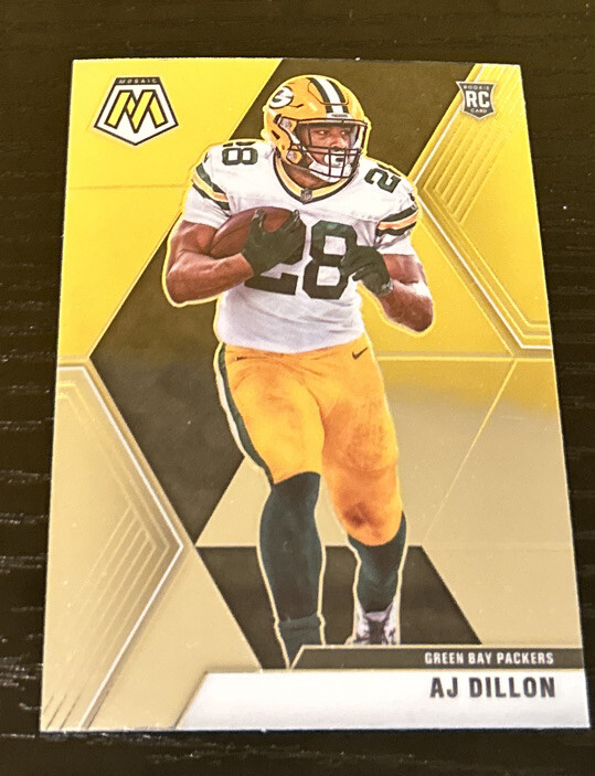 2020 Panini Mosaic AJ Dillon Rookie