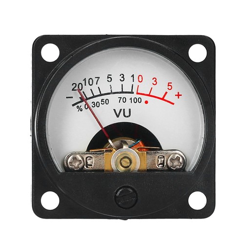 VU Meter 2 Pcs Panel VU Meters Warm Back Light Sound Level V1U9 - Picture 8 of 11