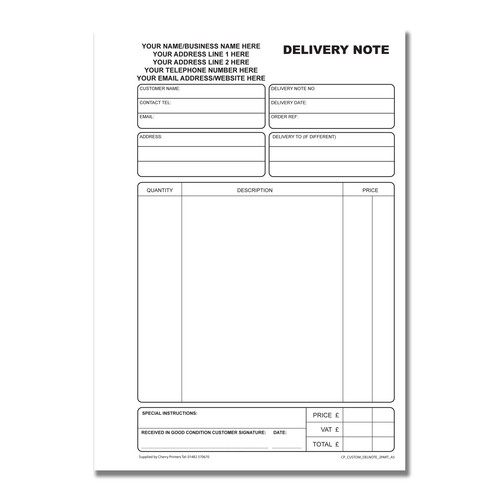 **PERSONALISIERT** NCR Lieferschein Duplikat Buch A5 (148 mm x 210 mm) 4er Pack - Bild 2 von 5