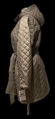 TOWER by London Fog TRUFFLE Hooded Quilted Puffer Coat Jacket 2X NWT - Picture 3 of 9