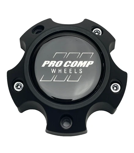 Pro Comp Flat Matte Black Resin Logo Wheel Center Cap 703154502