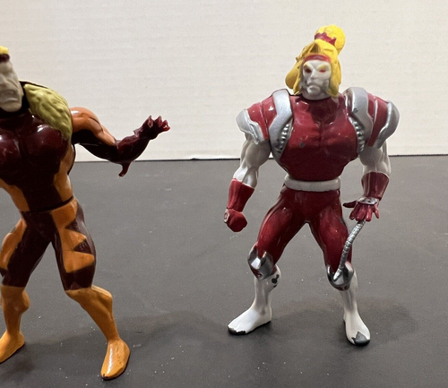 Vintage Toy Biz X-Men Heavy Metal Heroes Omega, Sawtooth, Rogue - Foto 4 di 10