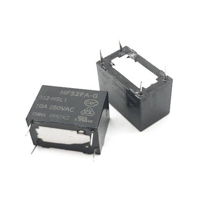 10Pcs HF32FA-G-012-HSL1 12VDC Power Relay 4Pins