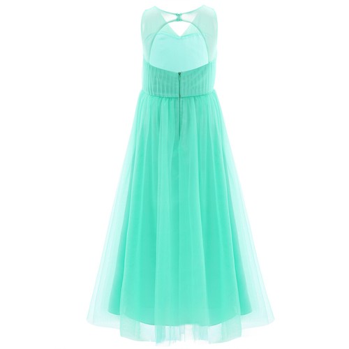 UK Flower Girl Dresses Birthday Party Prom Ball Gown Wedding Bridesmaid Dress - Picture 14 of 51