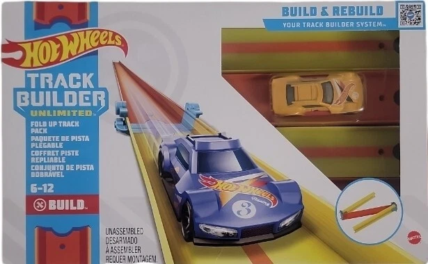 Hot wheels fold up race track sales
