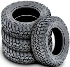 4 Tires Delium Terra Raider Mt Ku-255 Lt 24575r16 Load E 10 Ply Mt Mud