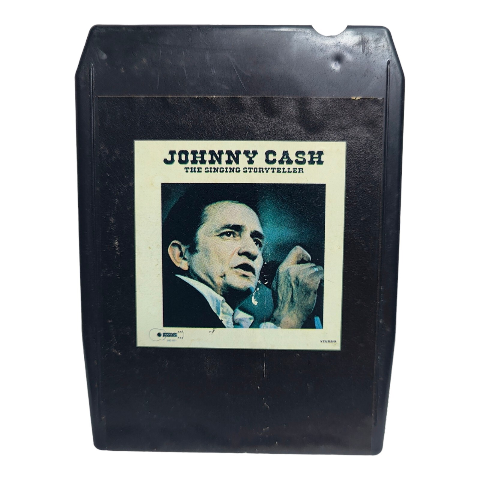 Johnny Cash The Singing Story Teller RARE 8 Track Tape Vintage 