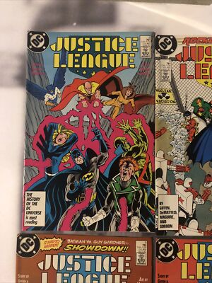 Justice League #2 3 4 5 6 Annual 1 DC Comics 1980s B1JN | eBay