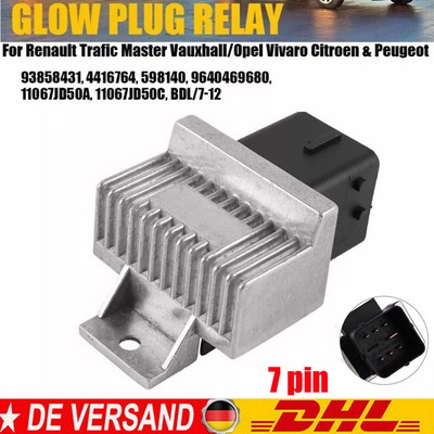 Vorglührelais Für C1 C2 C3 C4 C5 C6 C8 107 206 207 307 308 406 9640469680,598140