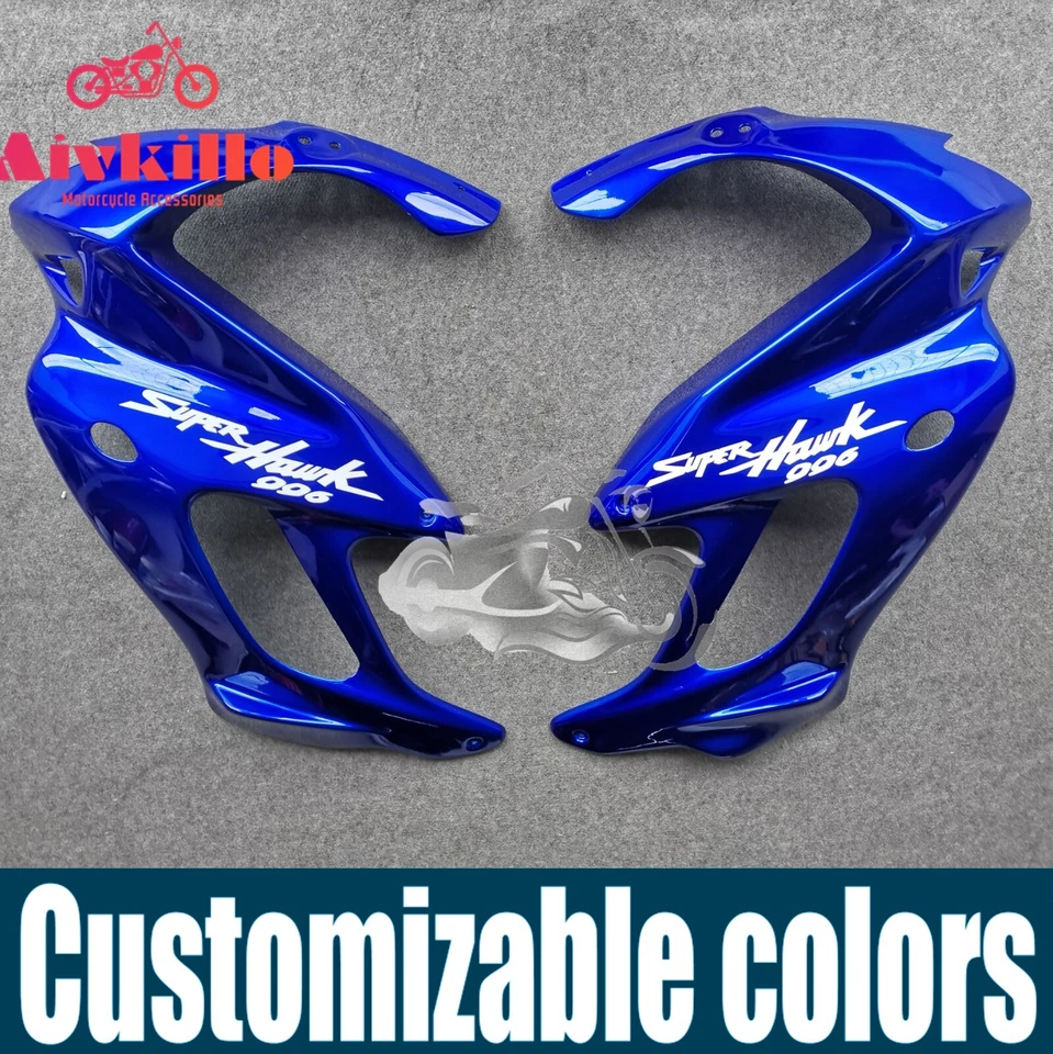 Fit For Honda 97-05 SuperHawk VTR1000F Upper Half Fairing Low Belly Pan Bodywork Foto 2 de 2