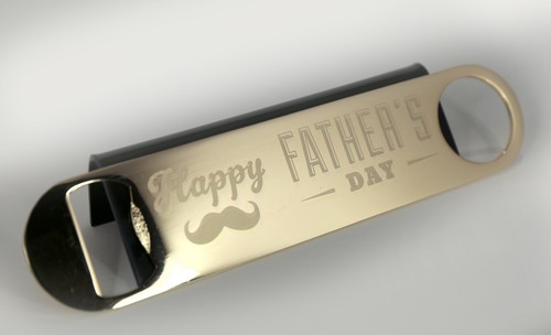 ABRIDOR DE BOTELLAS CON GRABADO PERSONALIZADO DÍA DEL PADRE BODA NOVIO CUMPLEAÑOS - Imagen 15 de 15