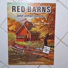 Red Barns and Other Scenes by Arden Von Dewitz Foster Art Book 111 36 Page