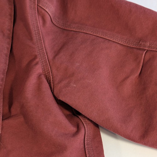 CARHARTT WOMEN'S JACKET SHERPA LINED SIZE LARGE WC061 VRS ROSE COLOR NO HOOD - Picture 21 of 22