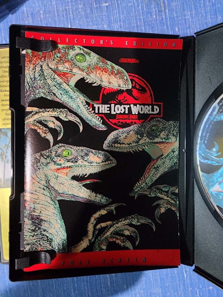 Jurassic Park Trilogy DVD 1 2 3 The Lost World Widescreen