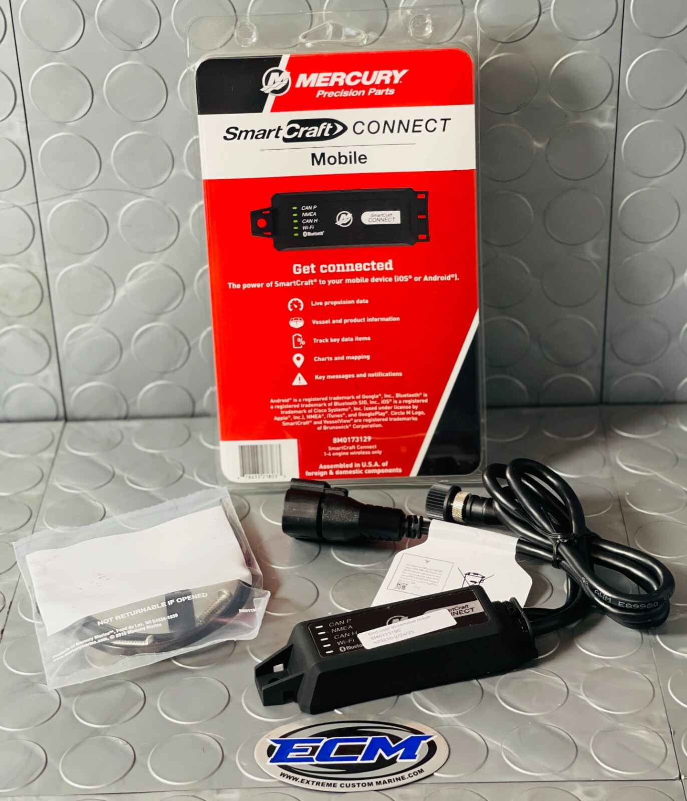Mercury SmartCraft Connect Mobile Module Multi Engine iOS Android 98 ...