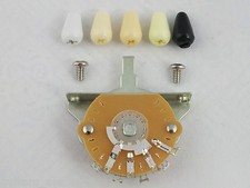 OAK GRIGSBY Style 5 Way Selector Switch for Fender Stratocaster + 5 Cols of Tip