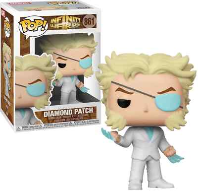 Funko Pop! MARVEL INFINITY WARPS DIAMOND PATCH #861 Vinyl Figure New