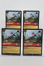 card soldiers lorcana Disney Gift Set : The First Chapter Twenty Sided Character Classification Ling - Imperial Soldier 183/204