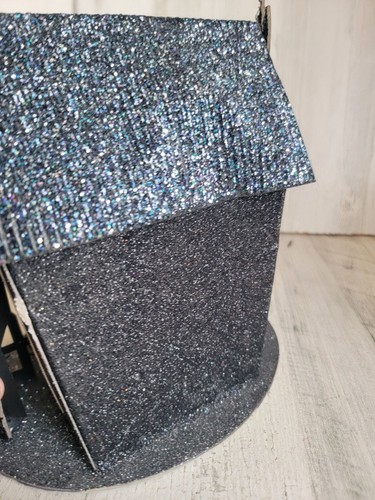 Halloween Spukhaus Istzustand Karton Unikat Deko - Bild 9 von 11