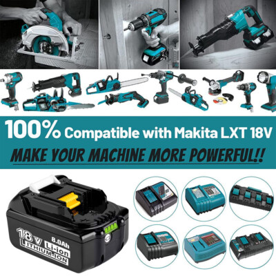 MAKITA BL1860B AKKU 18V 6,0Ah Li-Ion (197422-4) £83.32 - PicClick UK - Foto 6