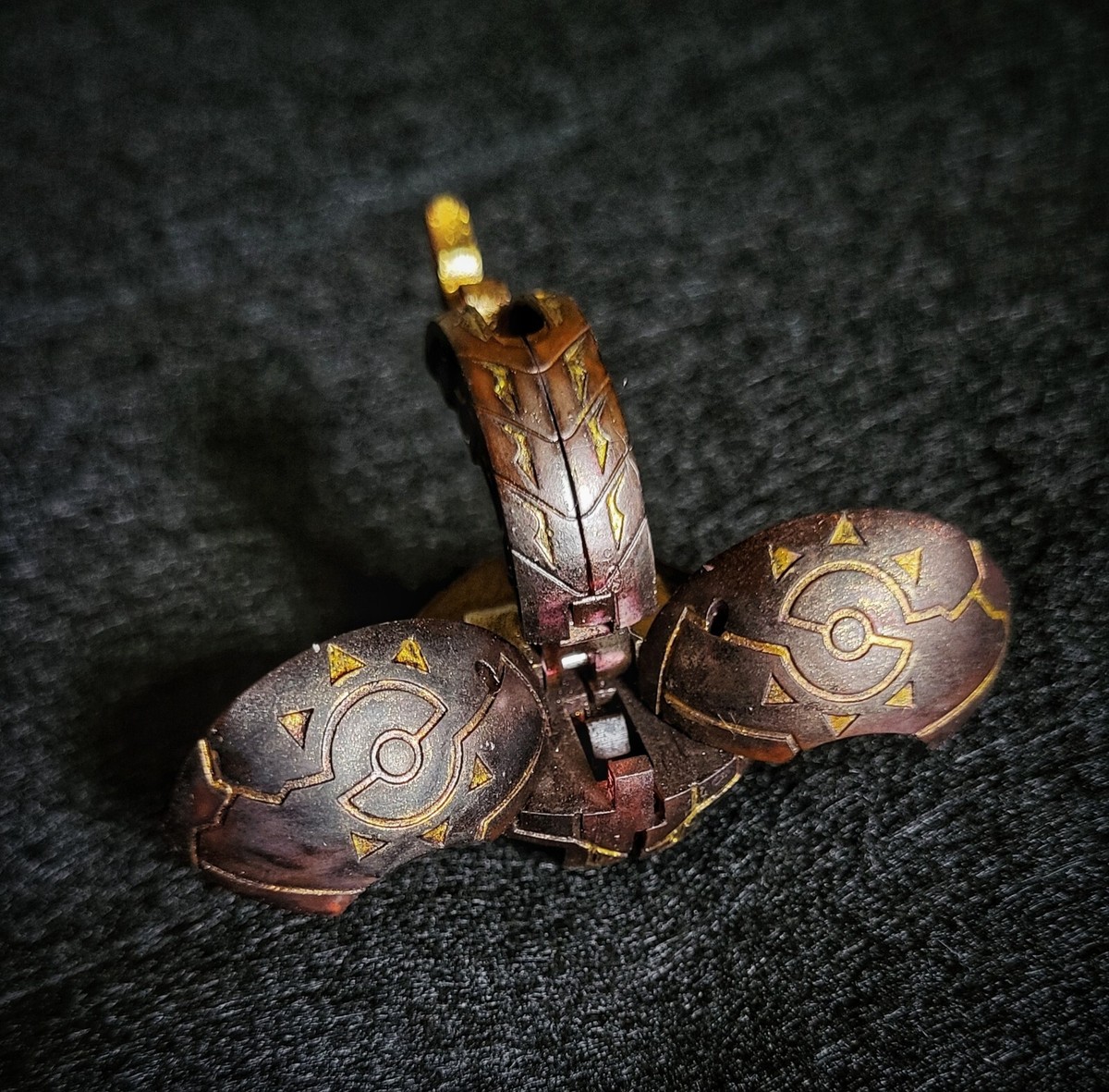 Custom-Made 3D Printed Bakugan Infinity Dragonoid Manually