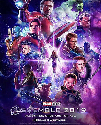 Avengers endgame cast signed poster 24 by 36 Chris Evans Robert Downey –  Awesome Artifacts