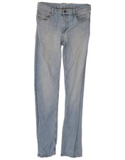 CHEAP MONDAY Womens Skinny Jeans W34 L34 Blue Cotton PH14